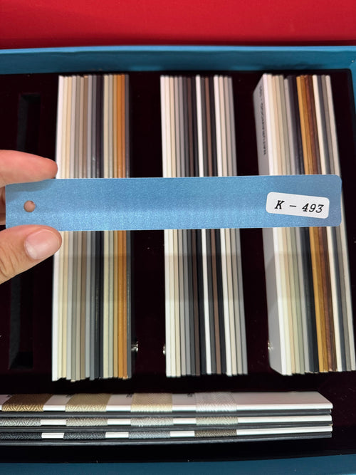 25 mm Metal Jaluzi Perde Mavi – K-493