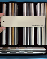Açık Vizon 50 mm Gerçek Pervonya Ahşap Jaluzi Perde – NATURAWOOD 104 1