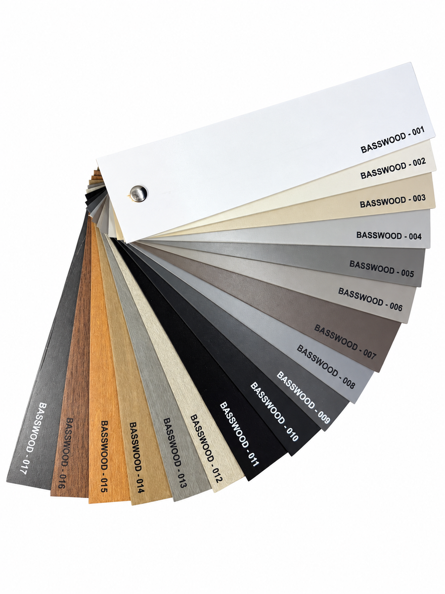 50 mm Gerçek Ihlamur Ahşap Jaluzi Perde – BASSWOOD