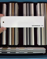 Beyaz 50 mm Gerçek Pervonya Ahşap Jaluzi Perde – NATURAWOOD 101 1
