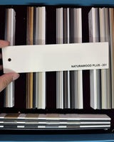 Beyaz Meşe 50 mm Gerçek Pervonya Ahşap Jaluzi Perde – NATURAWOOD PLUS 201 1