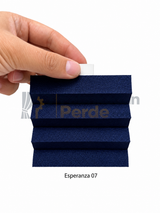 Esperanza Plise Perde Lacivert 4