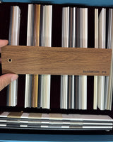 Koyu Ceviz 50 mm Gerçek Ihlamur Ahşap Jaluzi Perde – BASSWOOD 016 1