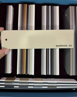 Kum Beji 50 mm Gerçek Ihlamur Ahşap Jaluzi Perde – BASSWOOD 003 1